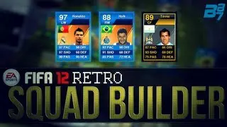 FIFA 12 Ultimate Team RETRO Squad Builder | Insane Hybrid Team!