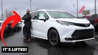 FACTORY LIFTED MINIVAN! //2026 Toyota Sienna Woodland//