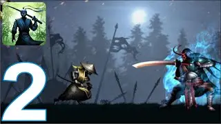 Ninja Warrior - Gameplay Walkthrough Part 2 - Level 3 (iOS, Android)