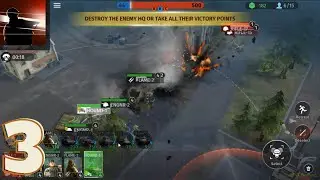 World War Commander PvP RTS - Gameplay Walkthrough Part 3 (Android, iOS)