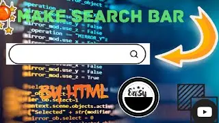 How To Make a Search Bar.
