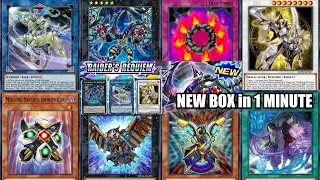 NEW BOX in 1 Minute: RAIDER's REQUIEM [Yu-Gi-Oh! DUEL LINKS]