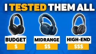 BEST Budget Noise Cancelling Headphones in 2025 - Shockingly Good Sound for Cheap!