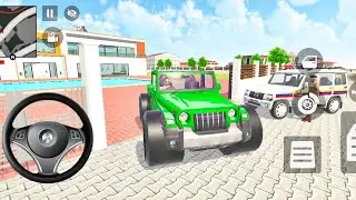 Golden Car Driving Franklin - Ultimate Vehicle Collection In India Theft Auto Simulator Game.