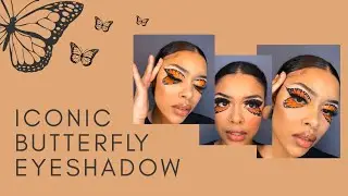 How To: Iconic Butterfly Eyeshadow (Monarch Edition)