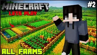 Building the Ultimate Farm World 🌾| EP#2| Minecraft Let's Play| ESS X GAMING