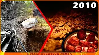 Kultaa ja Jalokivia Suuren Kiven alta - Kullanhuuhdontaa kesältä 2010