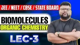Biomolecule lecture 3-Kt sir#kt chemistry