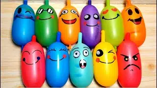 Making Slime With Transparent Balloons - Relaxing Sound -Satisfying Slime  NO EDITING VIDEO #4k #778