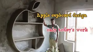 Apple cupboard design #working# days only 2 days #homedesigning #trendingshorts #flower