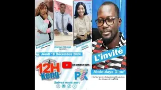 🔴DIRECT - MIDI KENG avec Abdoulaye Diouf, Chef du Service Pr&eacute;visions &agrave; l'ANACIM