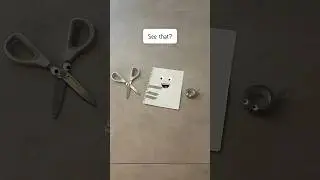 Ножницы против бумаги и ленты #rockpaperscissors