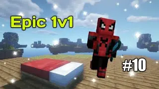 Epic 1v1 in the end! Minecraft Bedwars Gameplay #10 | CW 13