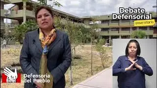 Representante de la Defensor&iacute;a del Pueblo explica la importancia del #DebateDefensorial en Ayacucho