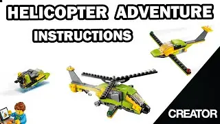 LEGO INSTRUCTIONS - Helicopter Adventure - CREATOR - LEGO Set 31092