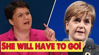 'She will have to go!' Ruth Davidson says Sturgeon 'will have no choice' over resignation