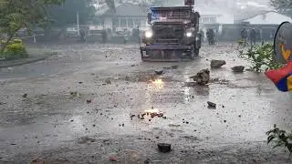 protestas en Colombia primera linea