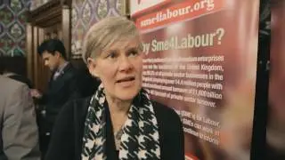 Kate Green MP speaking at SME4LABOUR launch reception in parliament