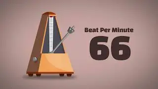 66 BPM Metronome [1Hour]