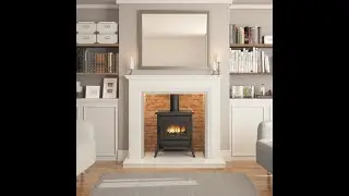 The Broseley Canterbury Cast Iron Electric Stove