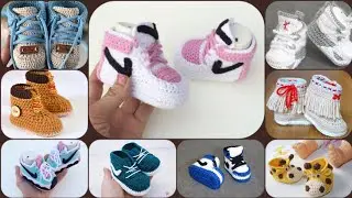 Latest Top Crochet Patterns |   New born Baby Crochet Shoe | Super Soft Crochet Baby shoes #trending