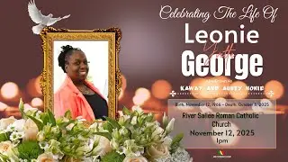 Celebrating the life of Leonie Yvette George || November 12, 2025