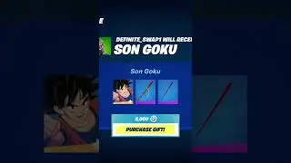 Get Goku Skin For Free 🎁 #shorts