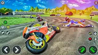 MOTO RIDER BIKE RACING 2024 - MOTORCROSS BIKE DRIVING - MOTOR BIKE RACING - ANDROID GAMEPLAY FHD