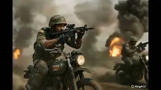 Indian Army Bike Assault 💥🔥 | Epic Combat in Action!