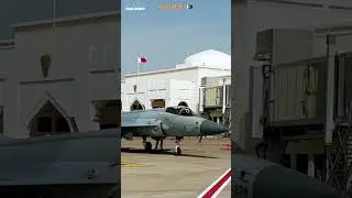 QATAR 🇧🇭 🇵🇰Al Udeid Air Base | Pakistan falg fighter J 10 #qatar #pakistan #shorts #viral #trending