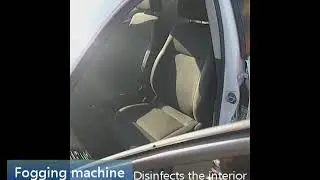 e-CAR Fogging Machine Video. Disinfects the interior of your car.