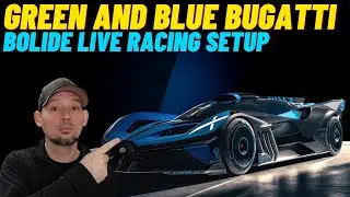 Настройка и тюнинг CSR2 Bugatti Bolide для гонок в режиме реального времени | Зелёная и синяя версии