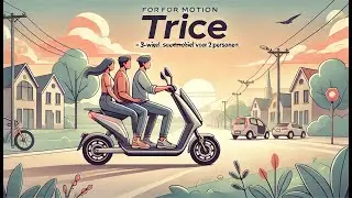 For Motion Trice – De Ultieme 3 Wiel Scootmobiel voor 2 Personen