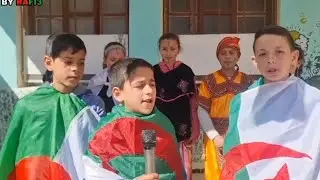 إحياء اليوم الوطني للشهيد إبتدائية الشهيد زايدي سعيد لمصارة بوحمامة خنشلة 18-02-2023