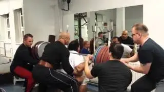 794x2 Raw w. Wraps Squat @ 242 lbs - Zakhir Hudoyarov (360*2@110 kgs)