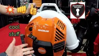 Equipment defender v2 blower rack Gie expo 2018 + ACME mowing