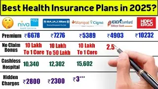 Best Health Insurance Plans 2025 | Top Health Insurance | best health insurance policy in india