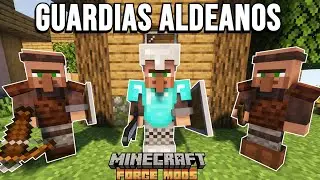 Guard Villagers - Aldeanos Guerreros!! - MINECRAFT MOD REVIEW ESPA&Ntilde;OL - 1.19.4/1.18.2/1.16.5