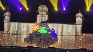 🔴Light and Sound show 350 martyrdom anniversary Sri Guru Tegh Bahadur Ji Government College, Male...