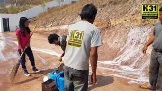 Hardening of soil for road construction, dust control slope erosion and landslide prevention.