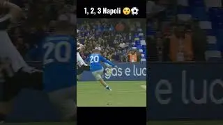 1, 2, 3 Napoli 😲⚽️ 