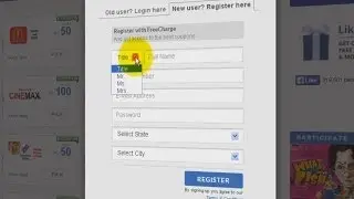 How to Register Free Charge