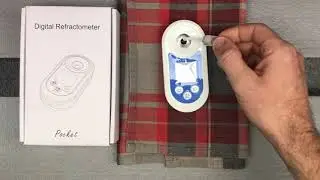 Demo: Lnicez Instruments Digital Brix Refractometer, Range 0-55% - Measuring Sugar in Liquids