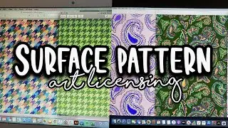 A Week In My Life: Art Licensing, Surface Pattern Design, Illustration | Courtney Graben