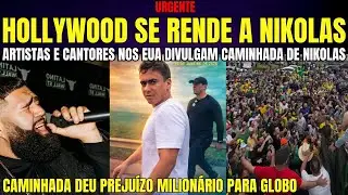URGENTE ARTISTAS E CANTORES FAMOSOS NOS EUA ENGAJAM CAMINHADA DE NIKOLAS JÁ TIROU MILHÕES ATÉ DO BBB