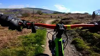 Bike Park Wales on my Bird Aeris 145 April 2019