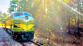 Stone Mountain scenic railroad train ride 