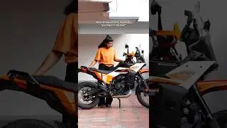 Riding motorcycle is just the start! #motorcyclelife #ktm390adventure #bikergirl #bikers