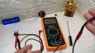 Membongkar Multimeter Digital DT-9205A Merk DEXLEM