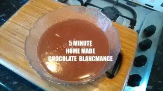 HOME MADE CHOCOLATE BLANCMANGE RECIPE